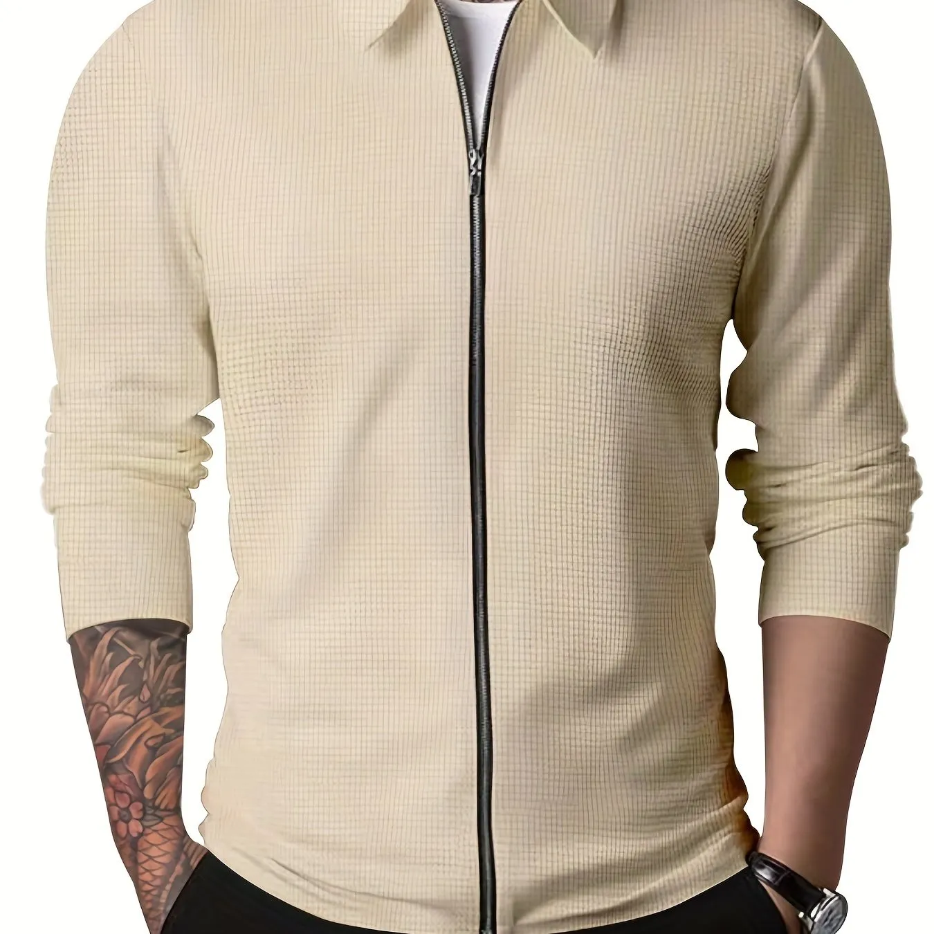 Stylish Lapel White Coat Jackets for Men