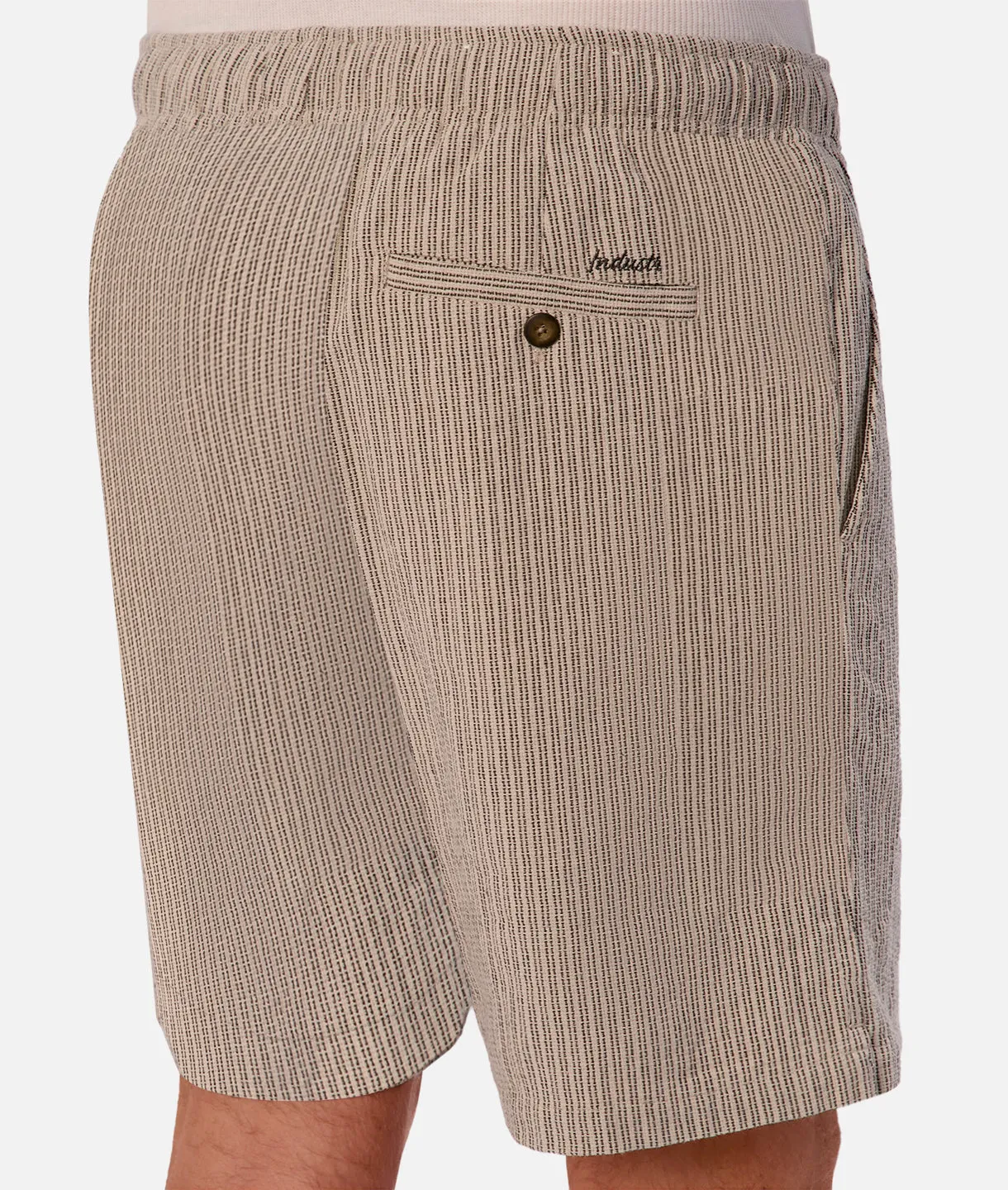 The Ortenza Short - Stone Charcoal