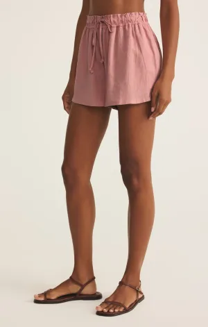 The Perfect Linen Short-Pink