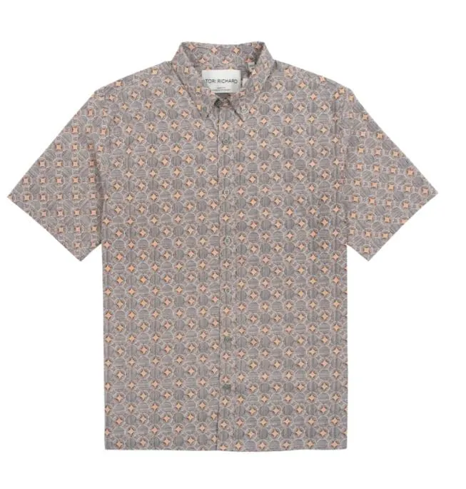 Tori Richard Cooleidoscope S/S Shirt / Black
