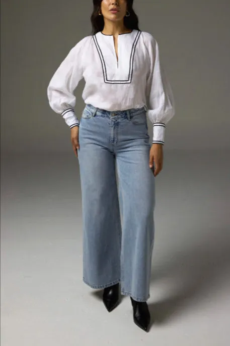 Trump Jean / Washed denim