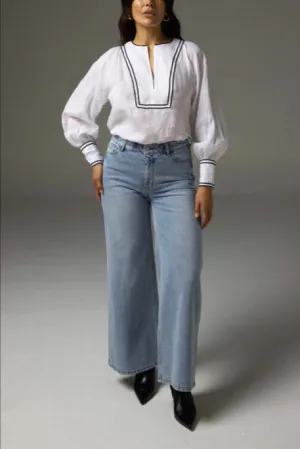 Trump Jean / Washed denim