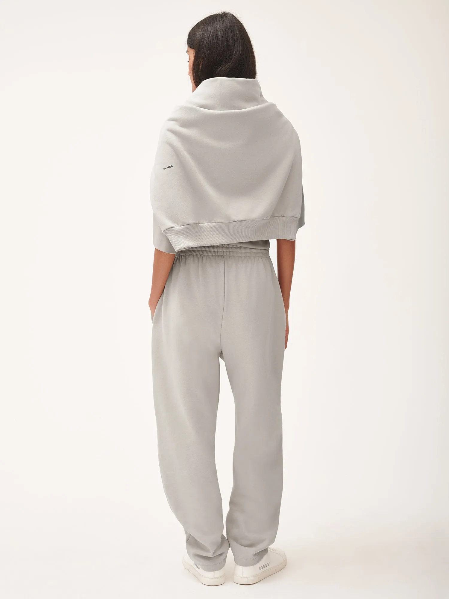 Womens DNA Barrel-Leg Track Pants—stone