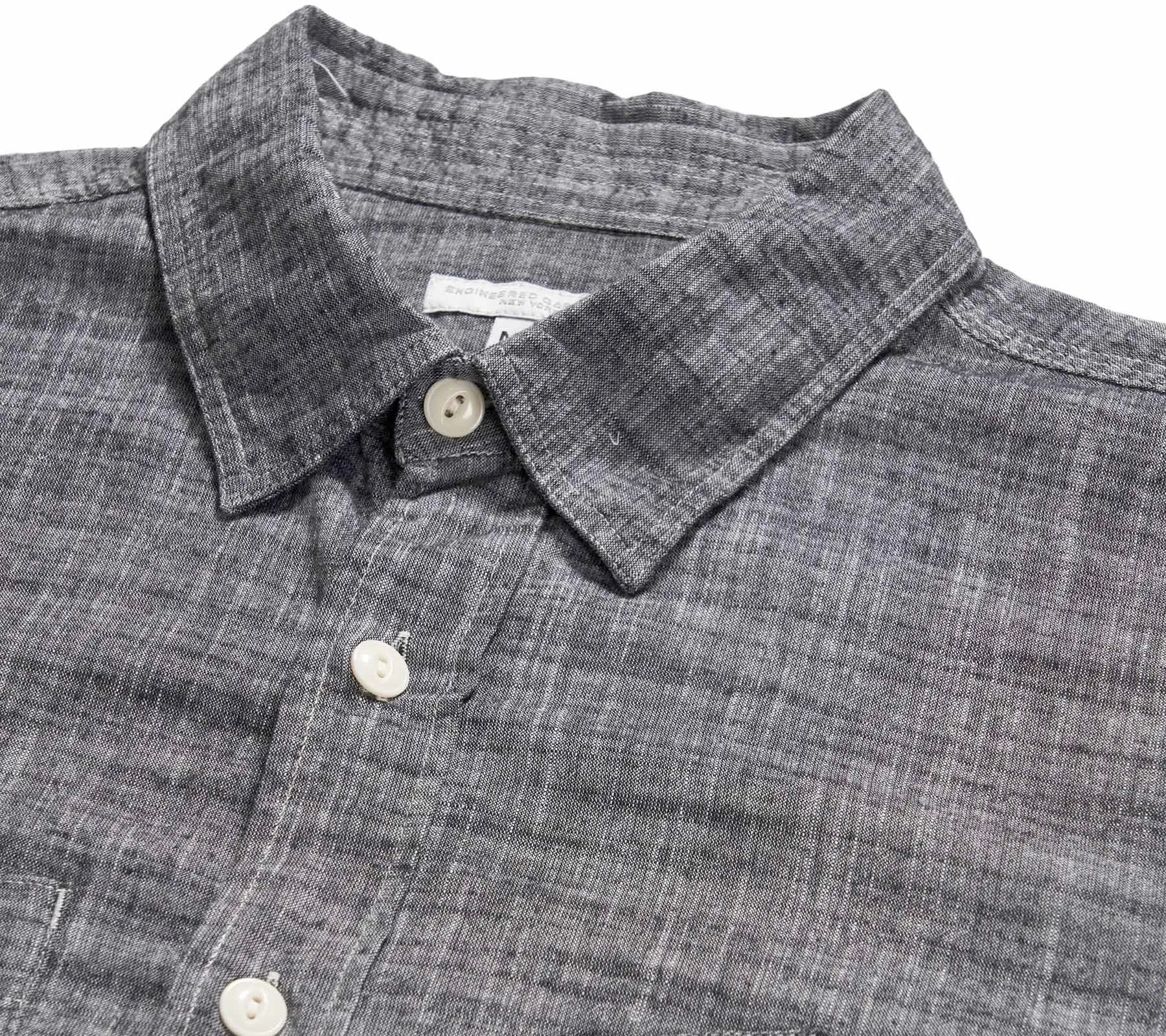 Work Shirt | Black Cotton Slab