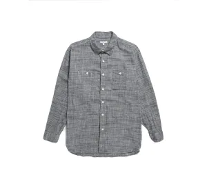 Work Shirt | Black Cotton Slab