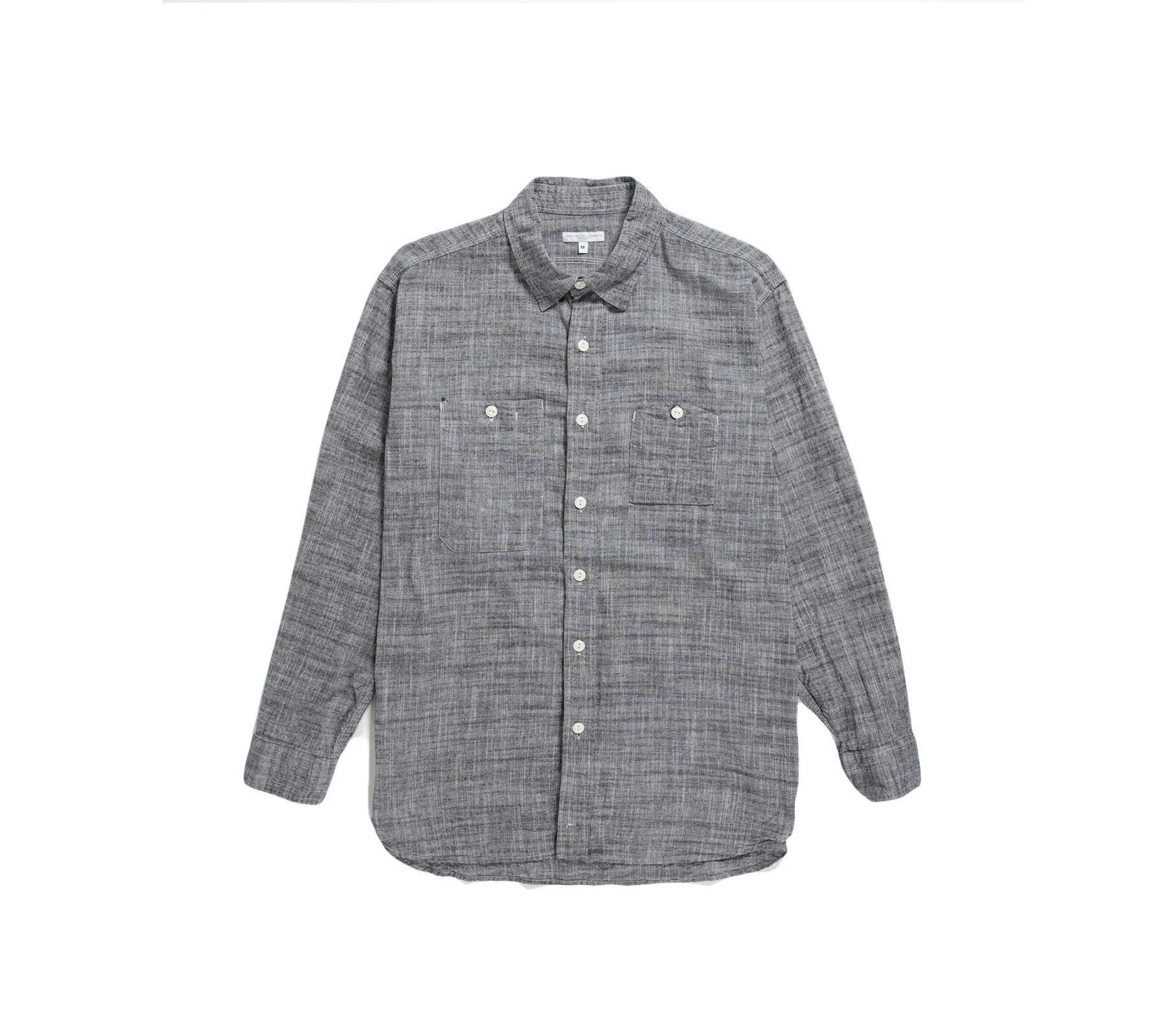 Work Shirt | Black Cotton Slab