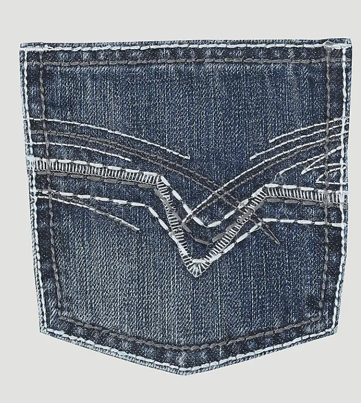 WRANGLER BOY'S 20X VINTAGE BOOTCUT SLIM FIT JEAN (8-20) IN CANYON LAKE STYLE 42BWXCL