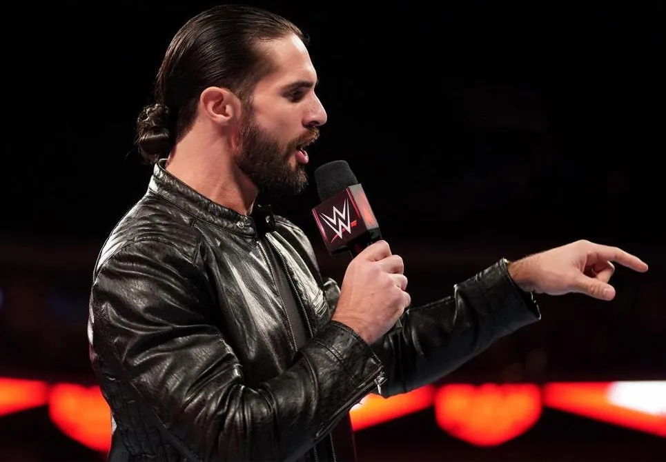 WWE Seth Rollins Black Stylish Leather Jacket by TJS