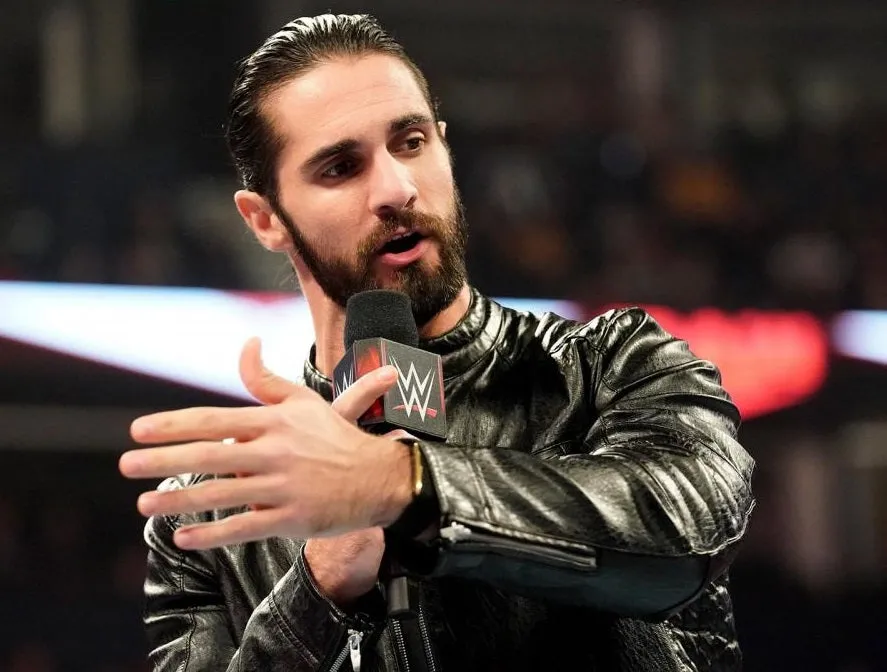 WWE Seth Rollins Black Stylish Leather Jacket by TJS